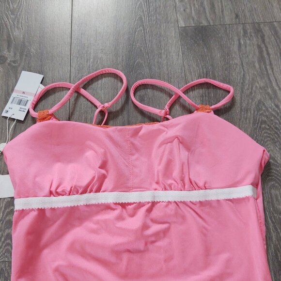 NWT Trina Turk Swim & Spa Collection Ombre Openwork Overlay One Piece Swimsuit - Picture 12 of 16